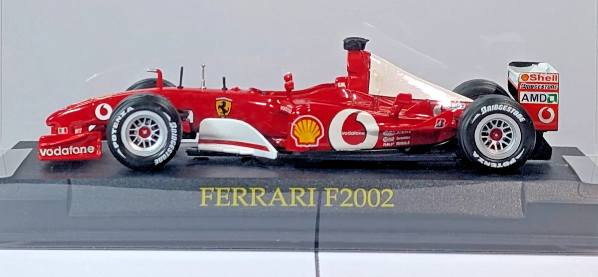 Michael Schumacher Diecast Formula 1 Cars Ferrari 2002 Vehicle