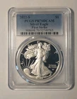 2022-S Proof $1 American Silver Eagle PCGS PR70DCAM FS Blue Label