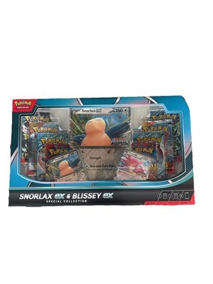 Pokemon Snorlax Ex & Blissey Ex Special Collection Box (NEW & SEALED)