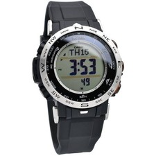 Casio PRW-30-1A Watch - Advanced Multi-Band Solar with Triple Sensor