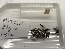 2 - 18sz Elgin 1901c Pocket Watch Balance Staff Maker Vintage Part