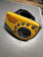 VTG Sony Sports Walkman FM/AM Portable Radio Yellow