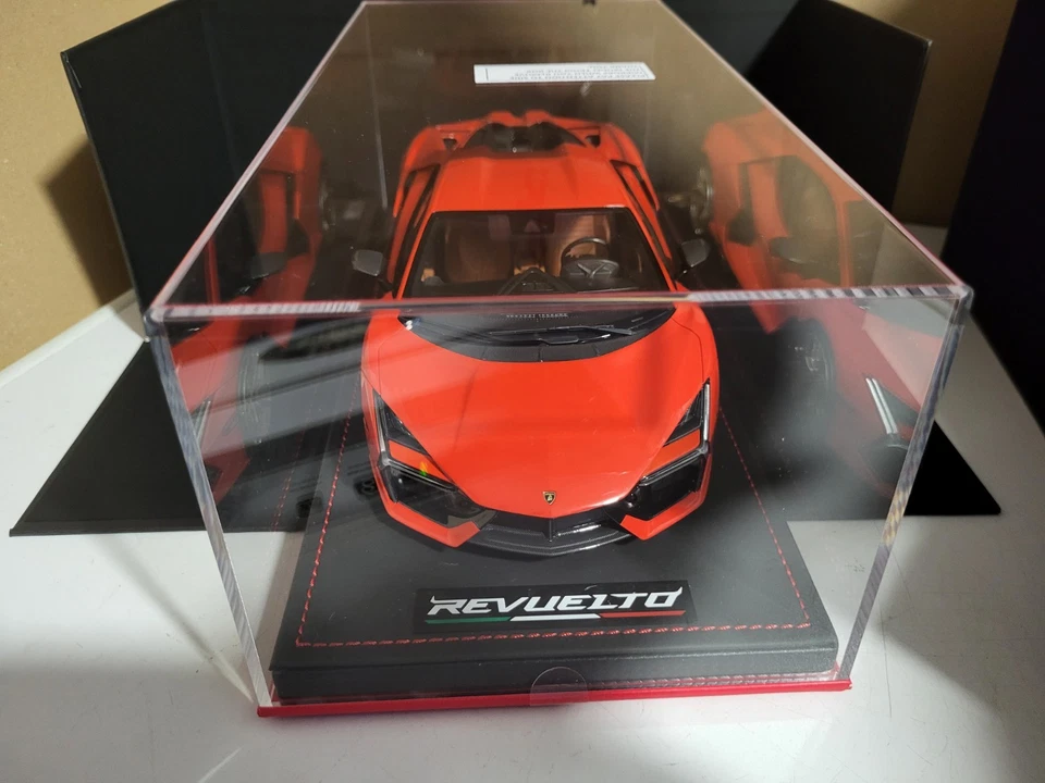 LAMBORGHINI REVUELTO 1/18 ARANCIO DAC MR COLLECTION MODELS LAMBO058SE - Immagine 2 di 4