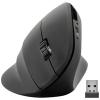 Speedlink Piavo Ergonomische Maus Funk Optisch Schwarz 6 Tasten 800 Dpi, 1200