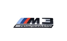 New Bmw G80 F80 M3 Lci Trunk Competition Badge Emblem 51147907774