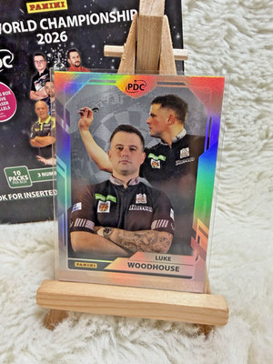 2026 Panini PDC World Championship Darts Luke Woodhouse #BA-31