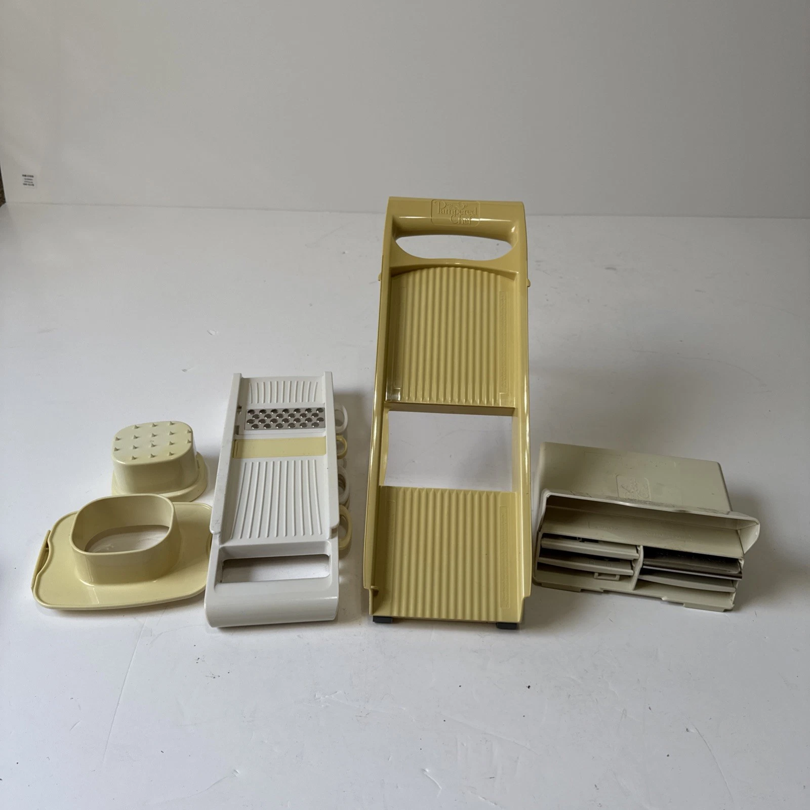 PAMPERED CHEF Ultimate Mandoline Slicer - Big And Small 9 Blades