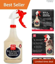 Powerful 35oz Acid-Free Iron Remover Gel for Deep Cleaning & Rust Prevention