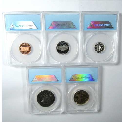 2008 S U.S Mint Clad Proof Set PR 70 DCAM ANACS First Day SKU:CPC6632 - Picture 3 of 7