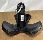 20Lbs River Anchor, Black Vinyl Coated Cast Iron