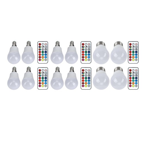 45W LED RGB Bulb Light Colorful Changeable Remote Control Lamp(85V‑265V) HG - Picture 11 of 12