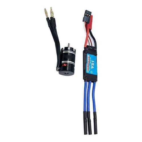 Multi Models Reliable Brushless Motor + 18A ESC For 1/24 1/26 1/28 1/32 RC Car A - Picture 12 of 16
