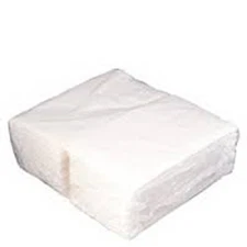 Plastirun Dinner Napkin White, 17" Length x 16.5" Width | 100/Pack, 20 Pack/Case