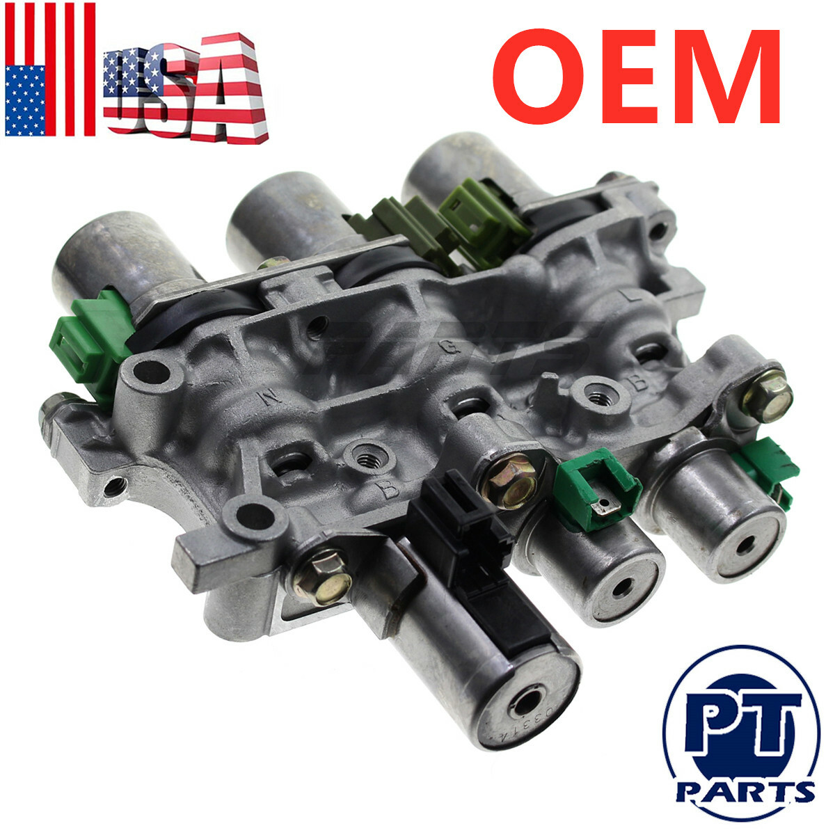 Solenoid Block Pack, Iron Transmission Solenoid Block Pack For Bottom