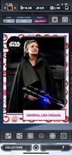 Topps Star Wars Digital Card Trader Tier 8 - Valentines 2 Leia Organa 2019 Base