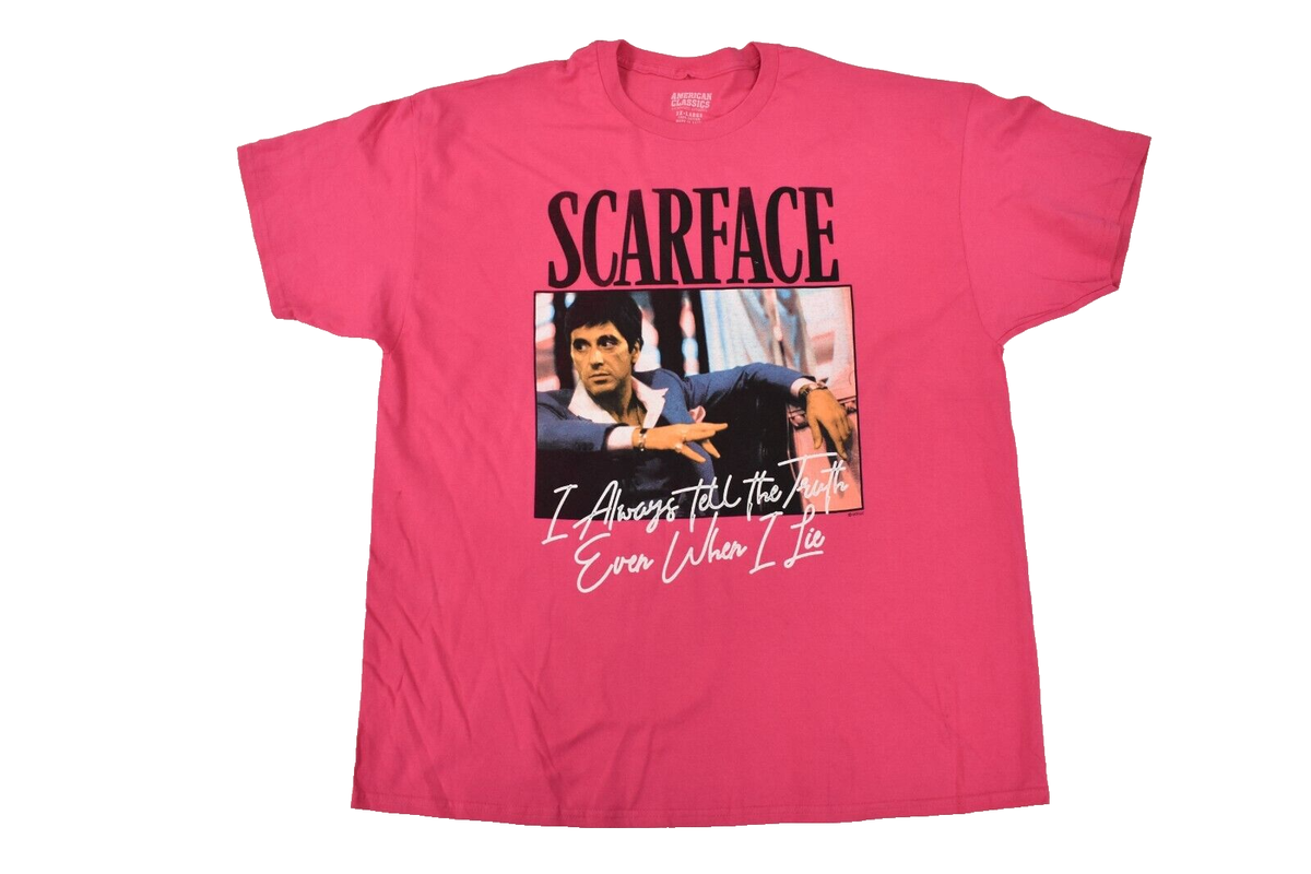 専用ページ❷ American Classics Mens Scarface I Always Tell The Truth Shirt New