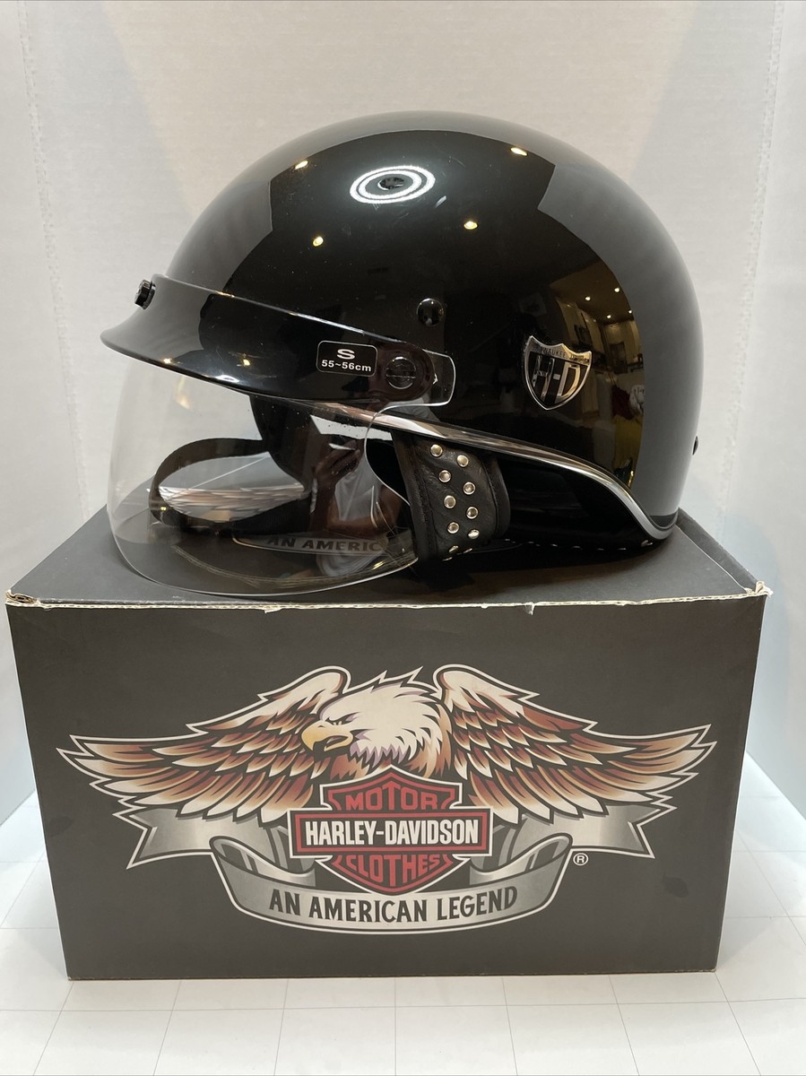 Harley Davidson Helmet Trespasser 97157 X-Small With HD Bag And