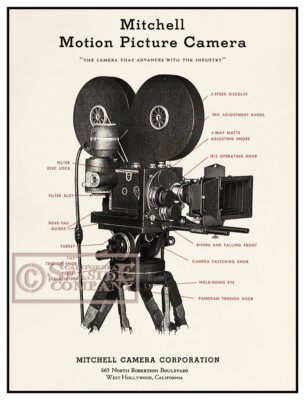 Filmmaking Beginner Movie Camera Camera 35mm Cinema Mitchell