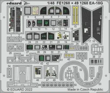 Eduard 1/48 EA-18G Growler Cockpit+Detail (Hobby Boss) 491268
