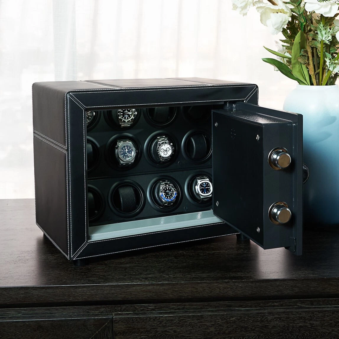 12 watch winder safe hot sale