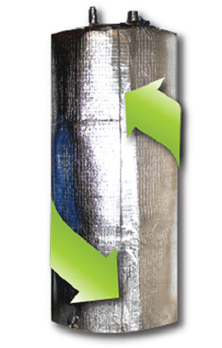 Water Heater Reflective Insulation Jacket Blanket Fits 40 to