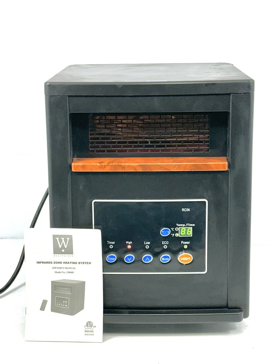 Comfort Zone 1500W Infrared Theraputic Roll Heater Model 138468