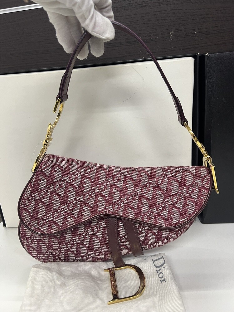 Dior Trotter Saddle bag Red