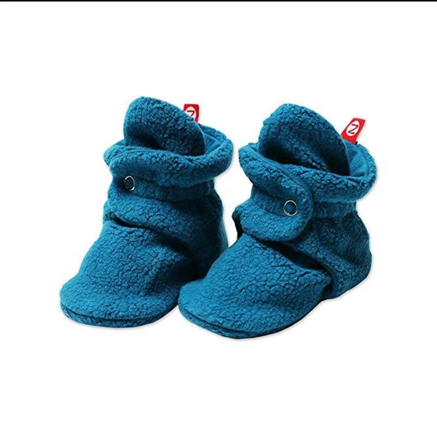 Zutano Cozie Polar Bebé Infante Stay-On Botines, Calcetines Niño-Niña (Seleccionar Tallas) Foto 3 de 4