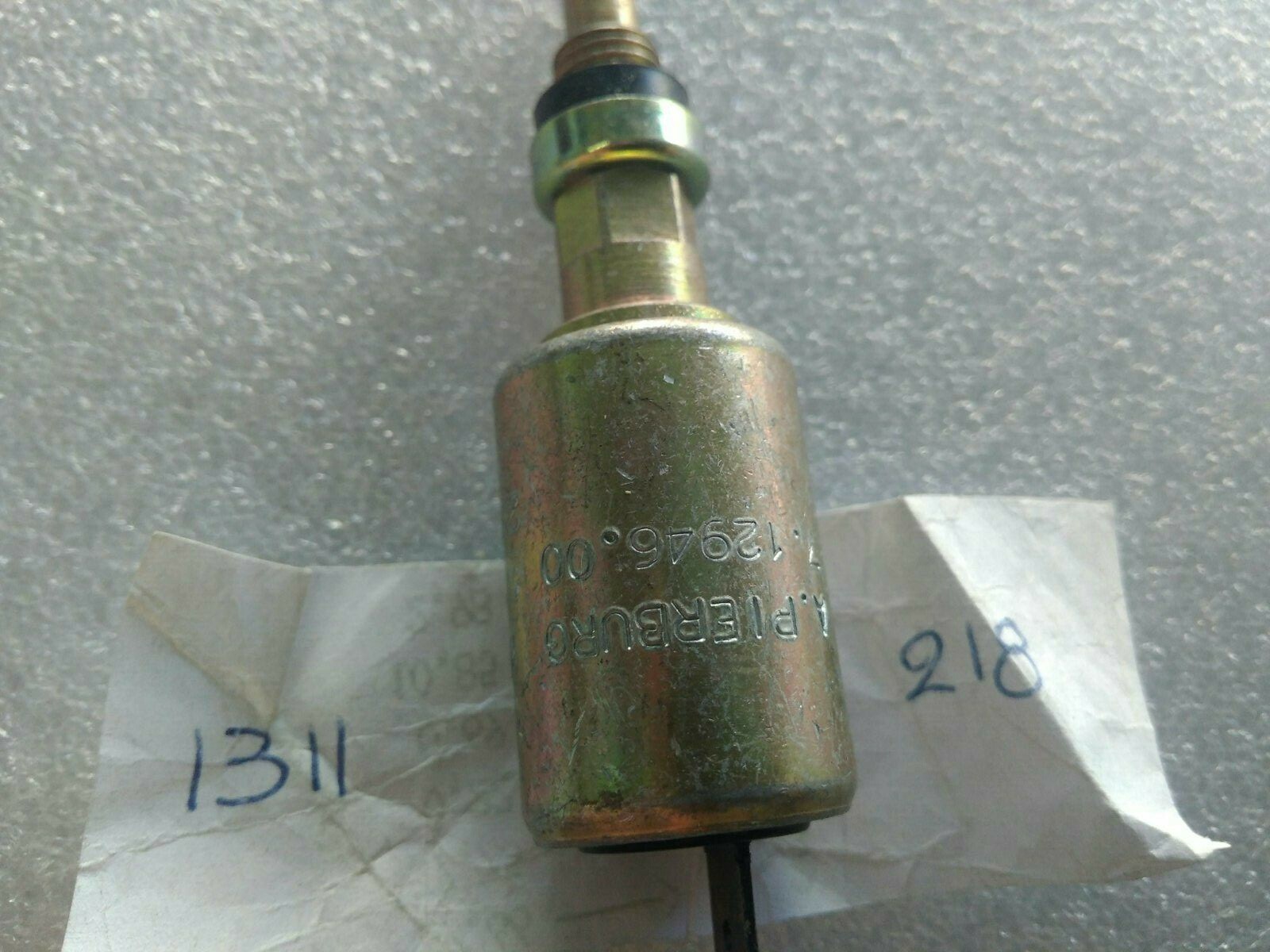 BMW ORIG PIERBURG NEW Electr. Idle Valve E21 E12 E24 E23 2500 3.3 