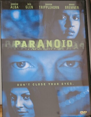 Paranoid DVD Jessica Alba Iain Glen Jeanne Tripplehorn Thriller Full Screen VG