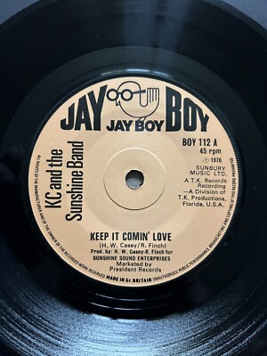 K C And The Sunshine Band - Keep It Comin' Love / Wrap Your Arms Around Me