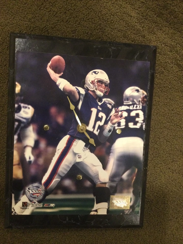 Tom Brady Super Bowl 36 Clock - Image 3 of 3