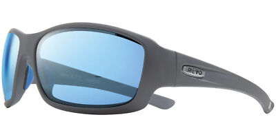Revo Maverick Bear Grylls Polarized Matte Graphite Wrap Sunglasses