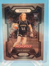 Julie Vanloo 2024 Panini Prizm WNBA Monopoly #34 RC Washington Mystics