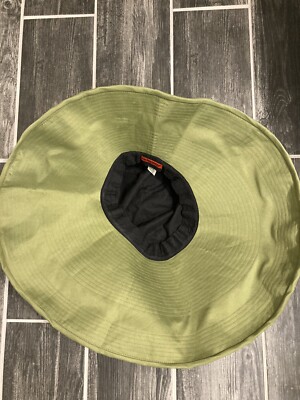 San Diego Hat Company Olive Green Woven Hat Floppy San Diego Hat Company Green Straw Giant Floppy Sun Hat | eBay main image 3