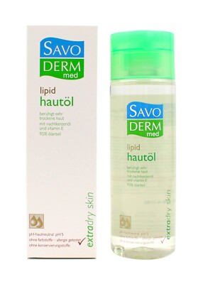 Savoderm med lipid Hautöl Körperöl , 200ml EA6007315