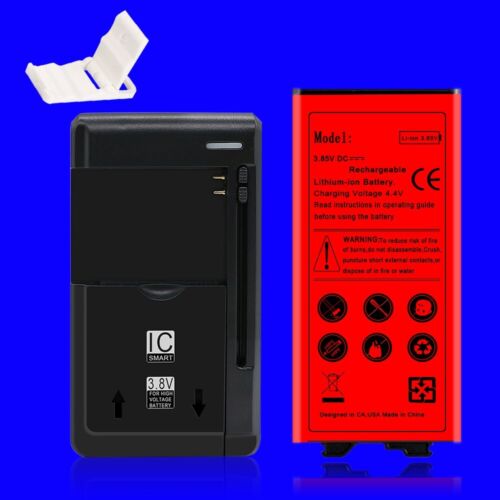 Large Capacity 1x 5720mAh Battery Travel Home Charger Bracket f LG G5 H830 Phone - Afbeelding 1 van 1