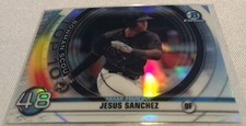 2020 Bowman Chrome Baseball Jesus Sanchez Miami Marlins Bowman Scouts #BTP-48