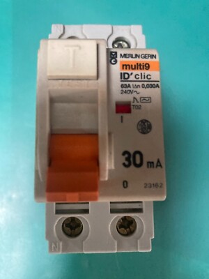 Interrupteur Différentiel Merlin Gerin ID'clic XP 63A 30mA Type AC - 23167 - Occasion