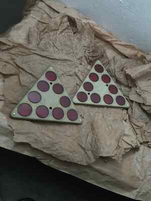 Reflector 2x Hintere Laterne GAZ ГАЗ GAS 69 UAZ ZIS .NEU ORIGINAL made in UdSSR