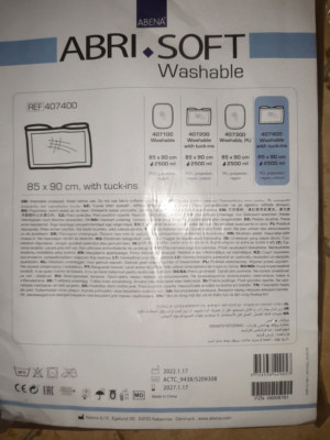 ABRI SOFT  waschbare Bettschutzeinlage ABENA 85 x 90 cm   NEU