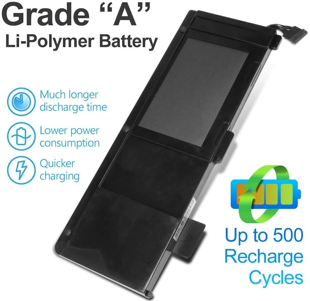 Replacement Battery For MacBook Pro 17-inch A1297 (2009-2010 Models) - 10800mAh A1309