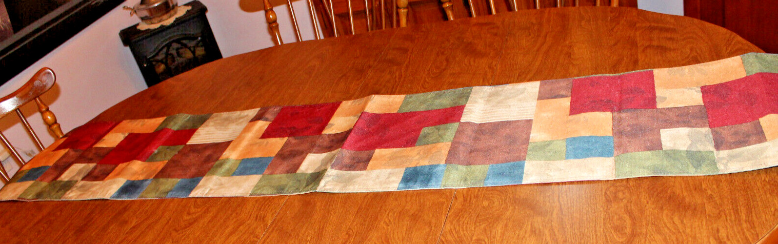 Thanksgiving HolidaysMulti Fall Table Runner Or Dresser Scarf, Fall Autumn 13x72
