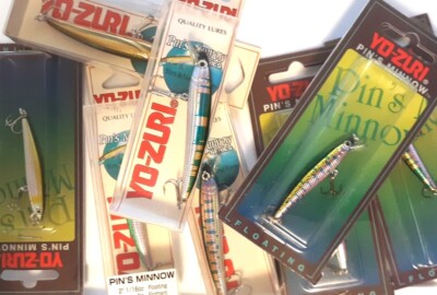 Yo-Zuri Floating Pin's Minnow fishing lure - choose color and size - 1/8 or 1/16