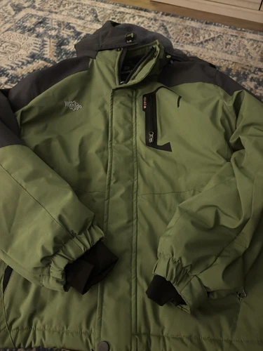 Wantdo Boy's Waterproof Ski Jacket Fleece Snowboarding Jackets Warm 10/12