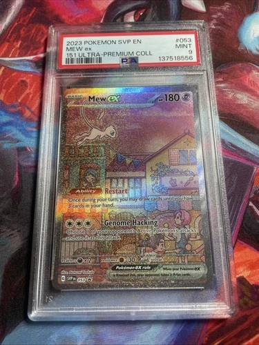 2023 Pokemon SVP EN 151 Ultra Premium Collection #053 Mew ex PSA 9 MINT