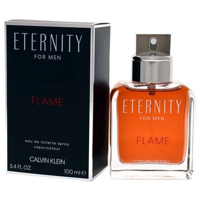 Eternity Flame by Calvin Klein EDT 3.4 oz / 100 ml For Men
