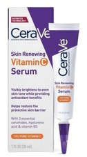 CeraVe Skin Renewing Vitamin C Serum with Hyaluronic Acid 1 fl oz 30ml New