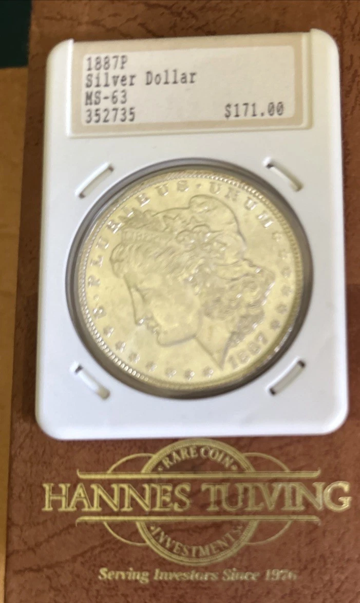 MS 63 Graded 1887 Year Morgan US Dollars (1878-1921) for sale | eBay