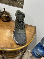 U.S. Polo Assn. Mens Olive Lace Up Snow Ankle...
